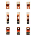 Brah Electric Replacement 3P Contact Kit for Square D NEMA Size 3, Rated for 90 Amp BEB9998SL7